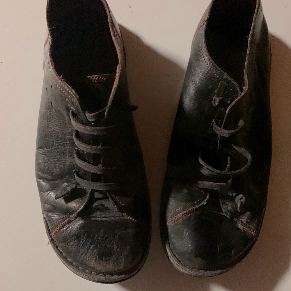 Camper leather black loafers men’s size 9